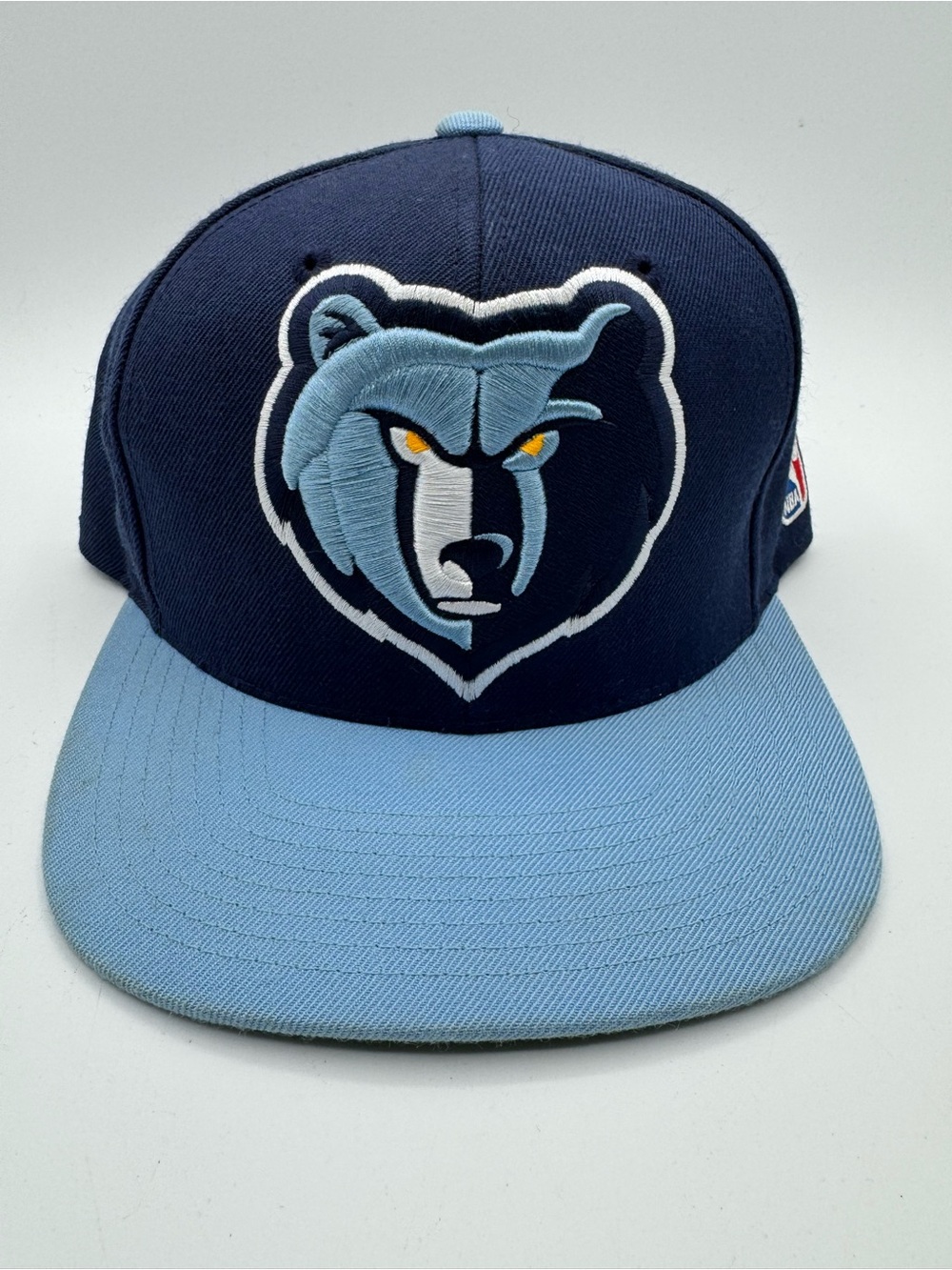 Memphis Grizzlies Mitchell & Ness Core Basic Snapback Hat Navy Blue NBA